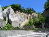 石山軟石のステージ